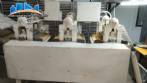 Automatic continuous line for the production and dehydration of fresh homemade pasta.