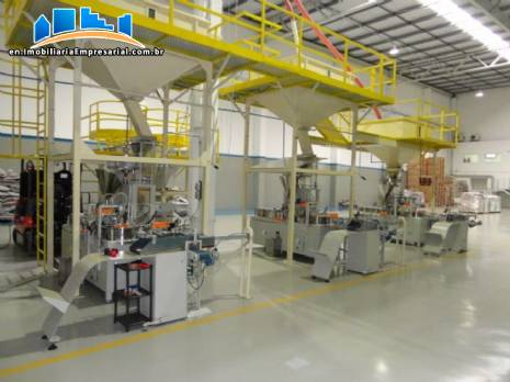 Embrapac ECPF-VL paper packaging machine for wheat flour, corn, and cornmeal.